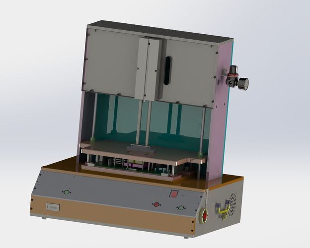 Testing machine 3D model | CGTrader