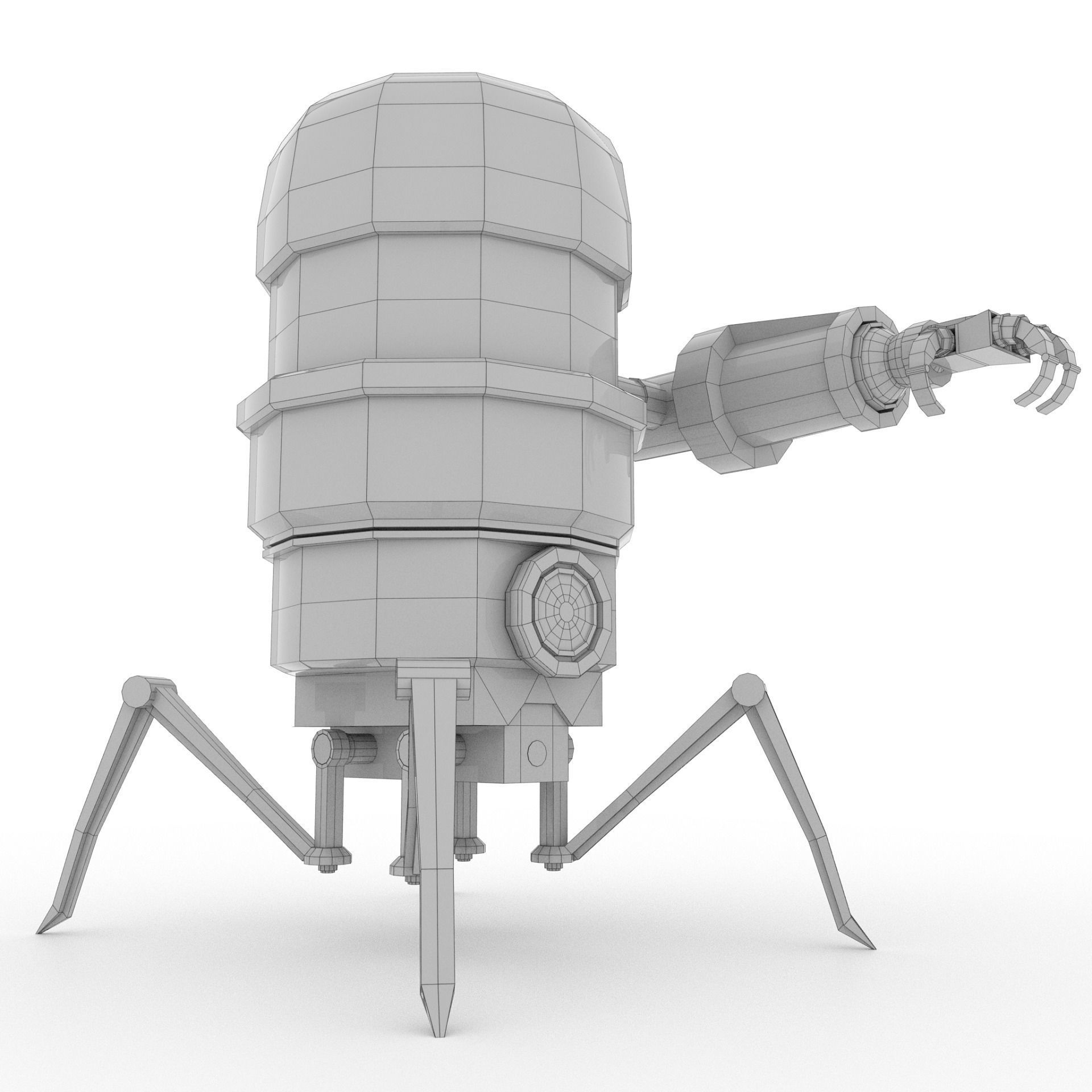 RAK robot free VR / AR / low-poly 3D model | CGTrader