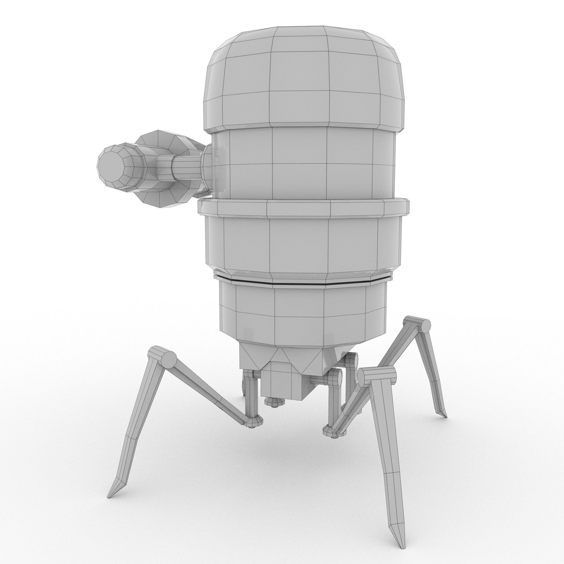 RAK robot free VR / AR / low-poly 3D model | CGTrader