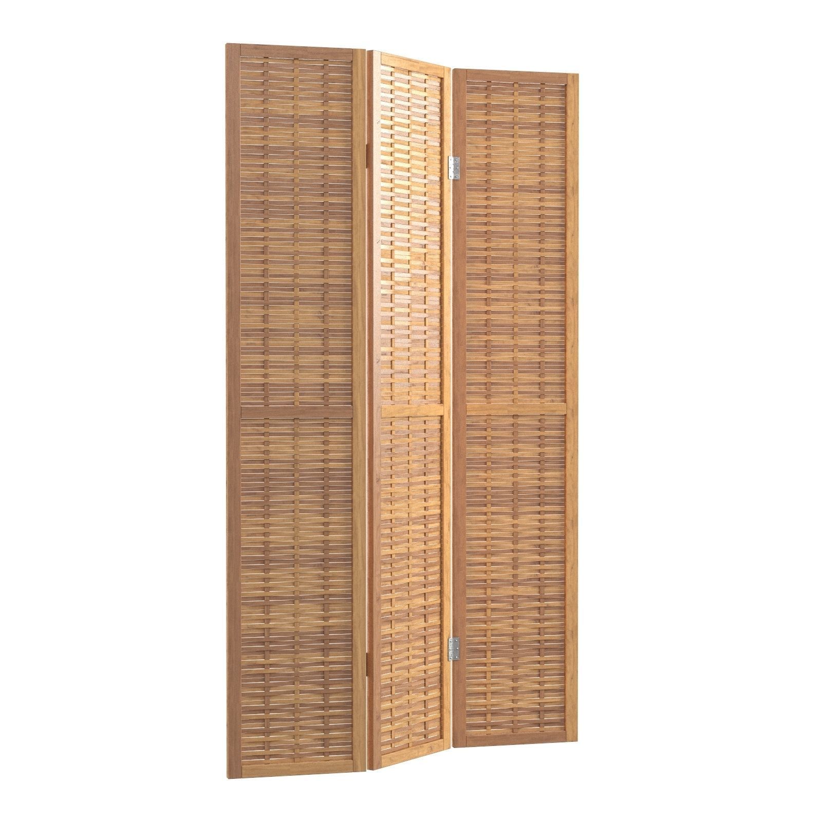 East Haven Bamboo Screen 3 Panel Room Divider Bcmh2264 3D East Haven Bamboo Screen 3 Panel Room Divider Bcmh2264 3D