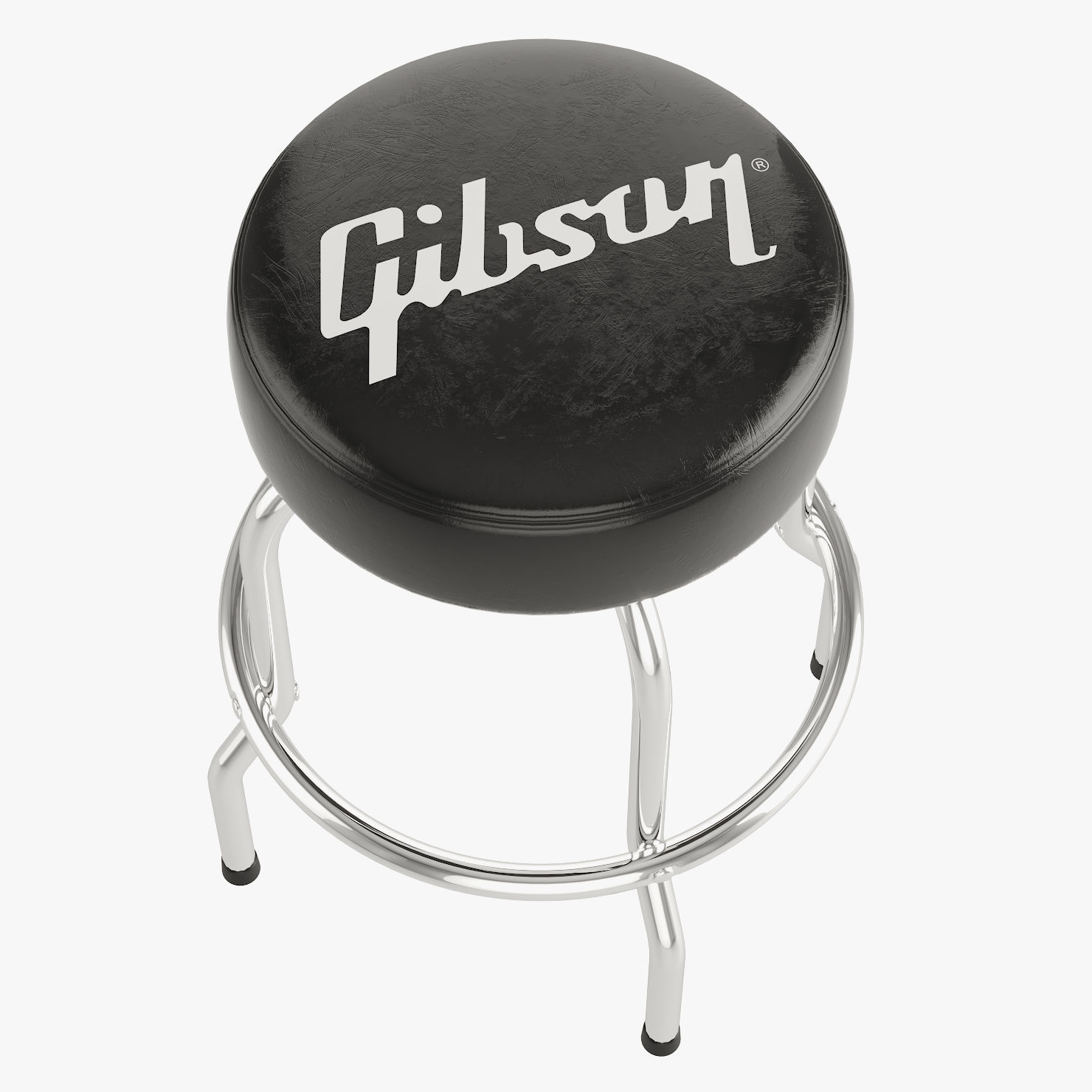 Gibson Bar Stool 24 3D model CGTrader