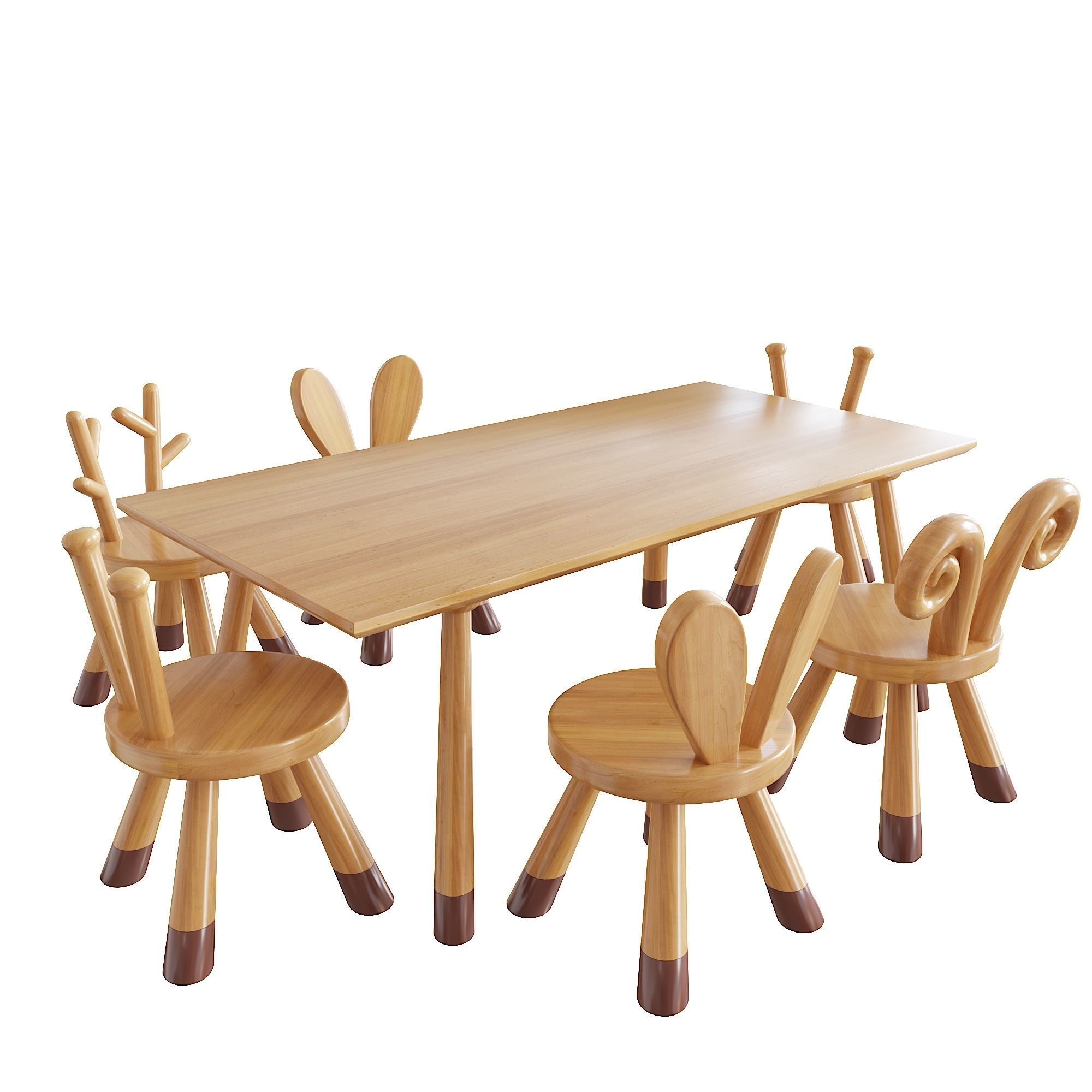 Children furniture 3D model CGTrader