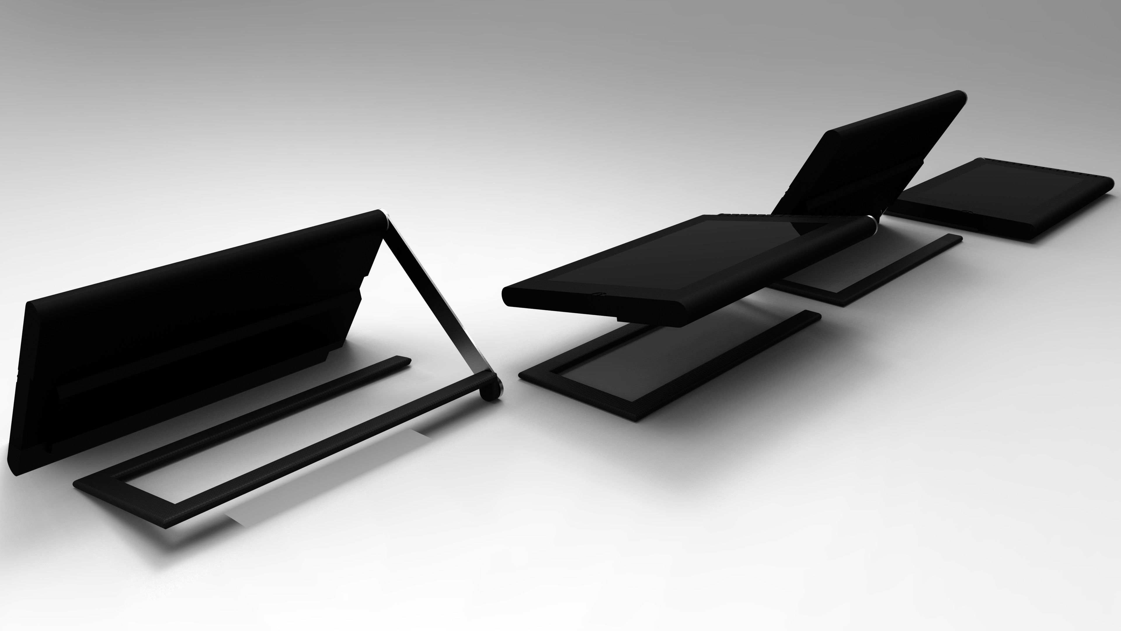 Quanva LLCM drawing tablet case free 3D model CGTrader