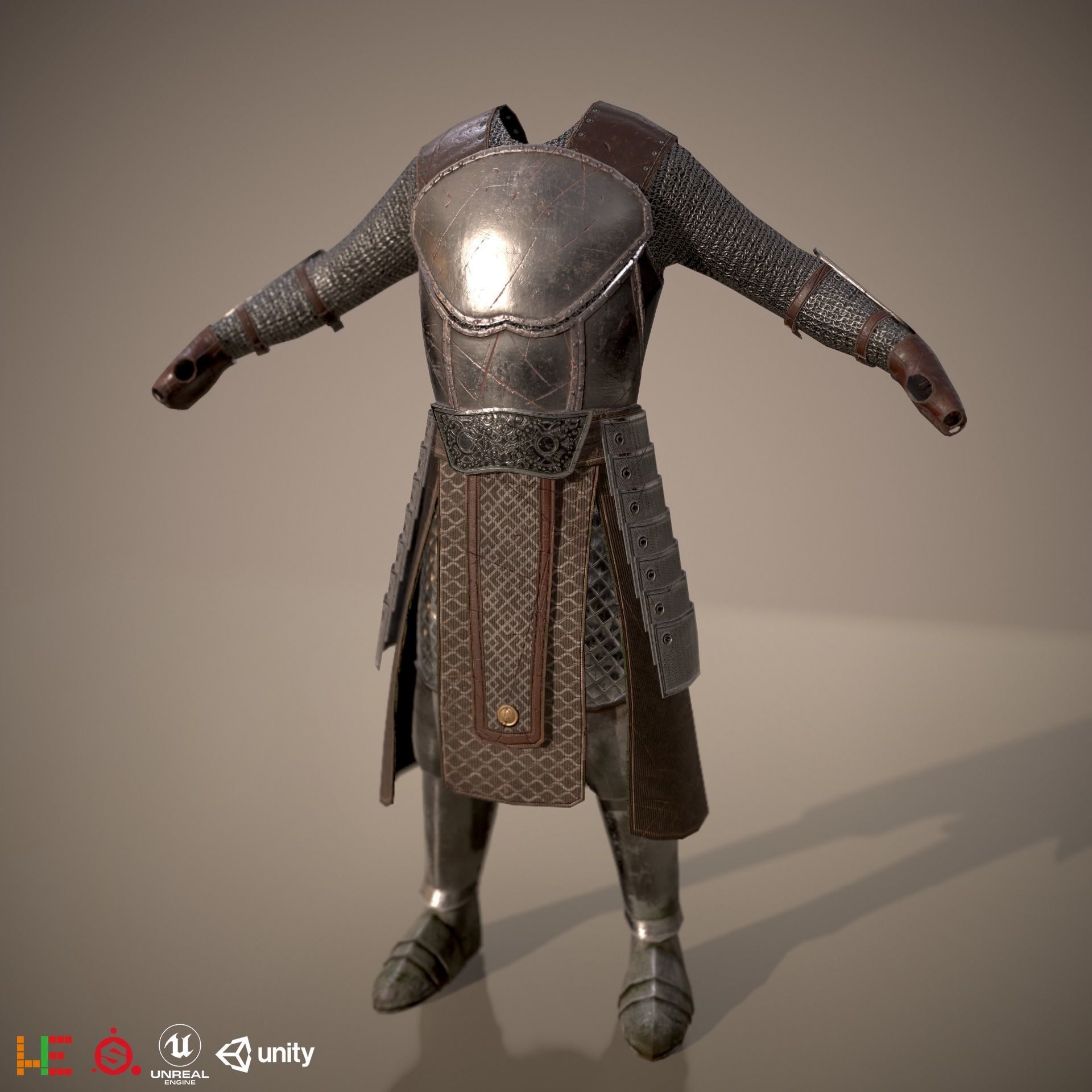 HIE Game Ready Body Armor D180612