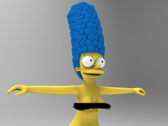 Nude pics of Marge Simpson consider, that Nude pics of Marge Simpson think