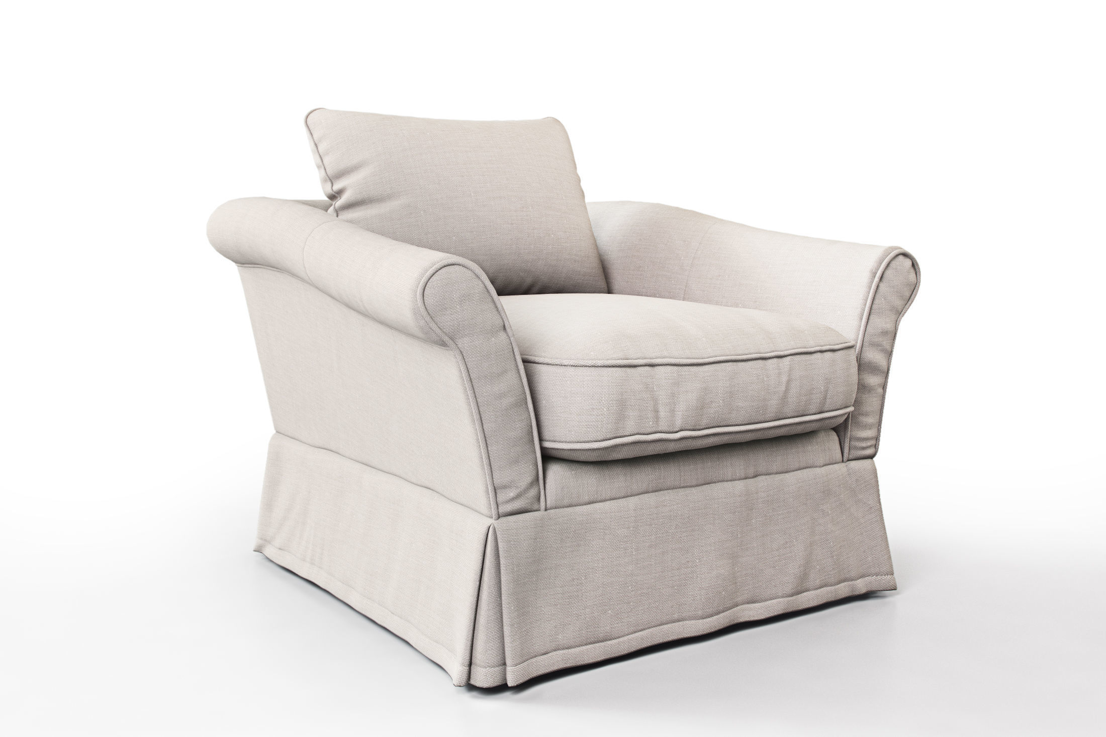 BELGIAN armchair 3D model CGTrader