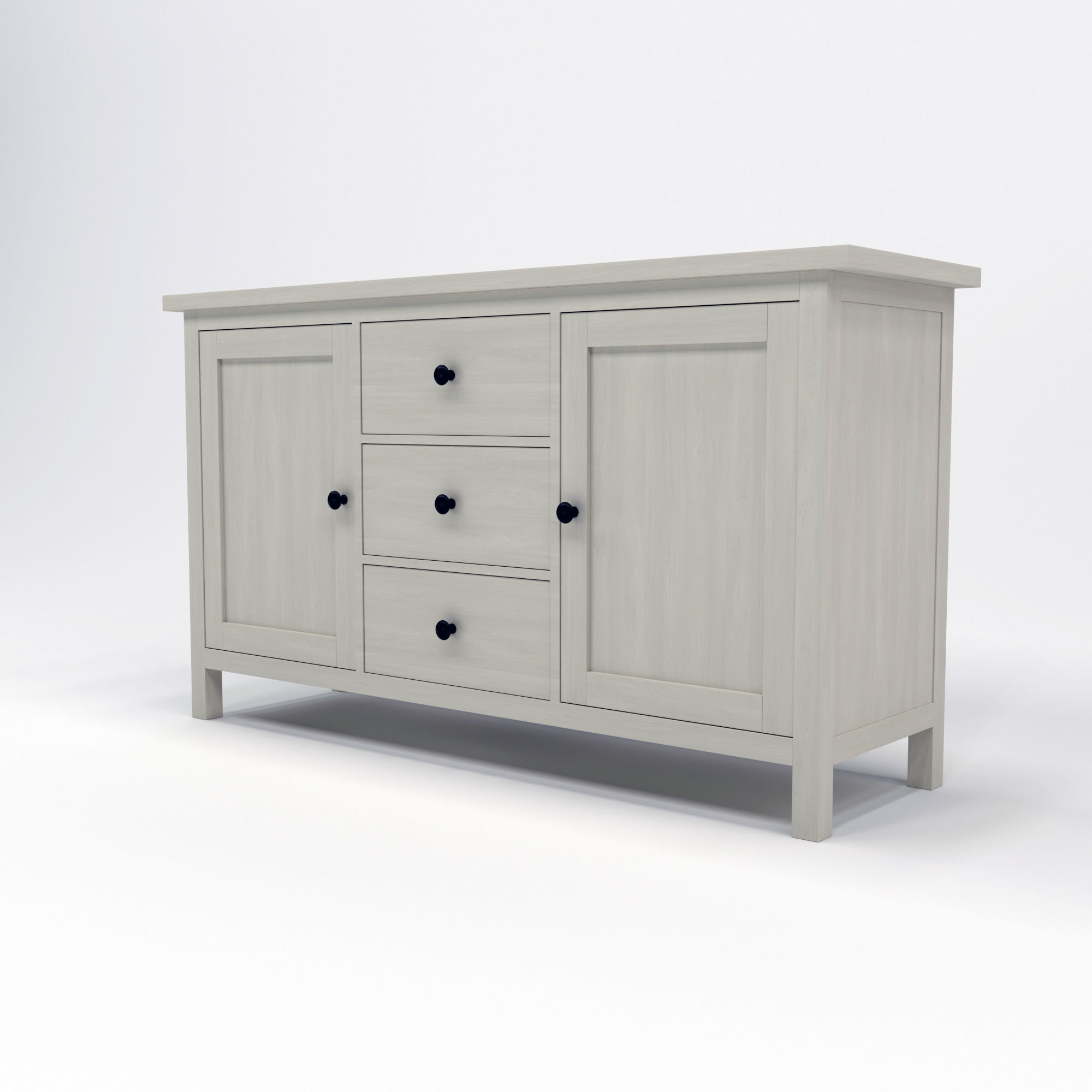 IKEA HEMNES Sideboard 3D model CGTrader