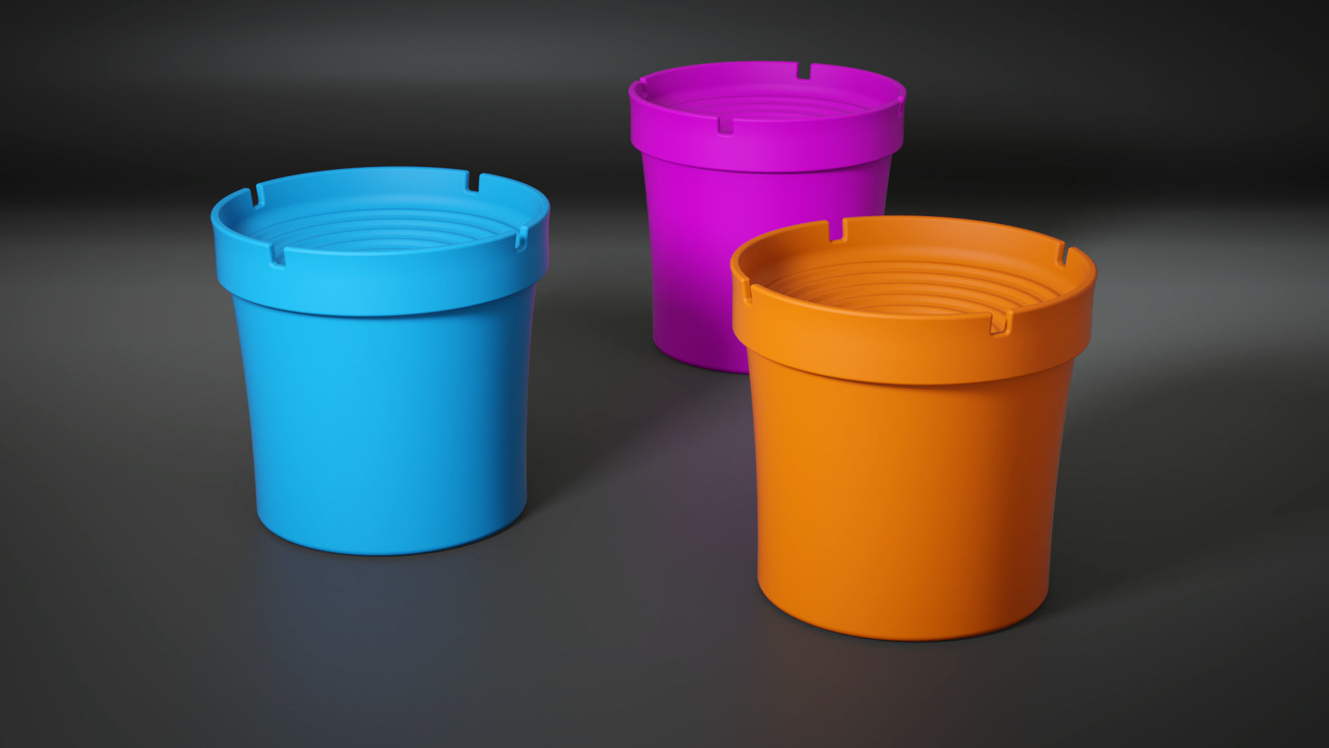 Ashtray ready for production or prototyping