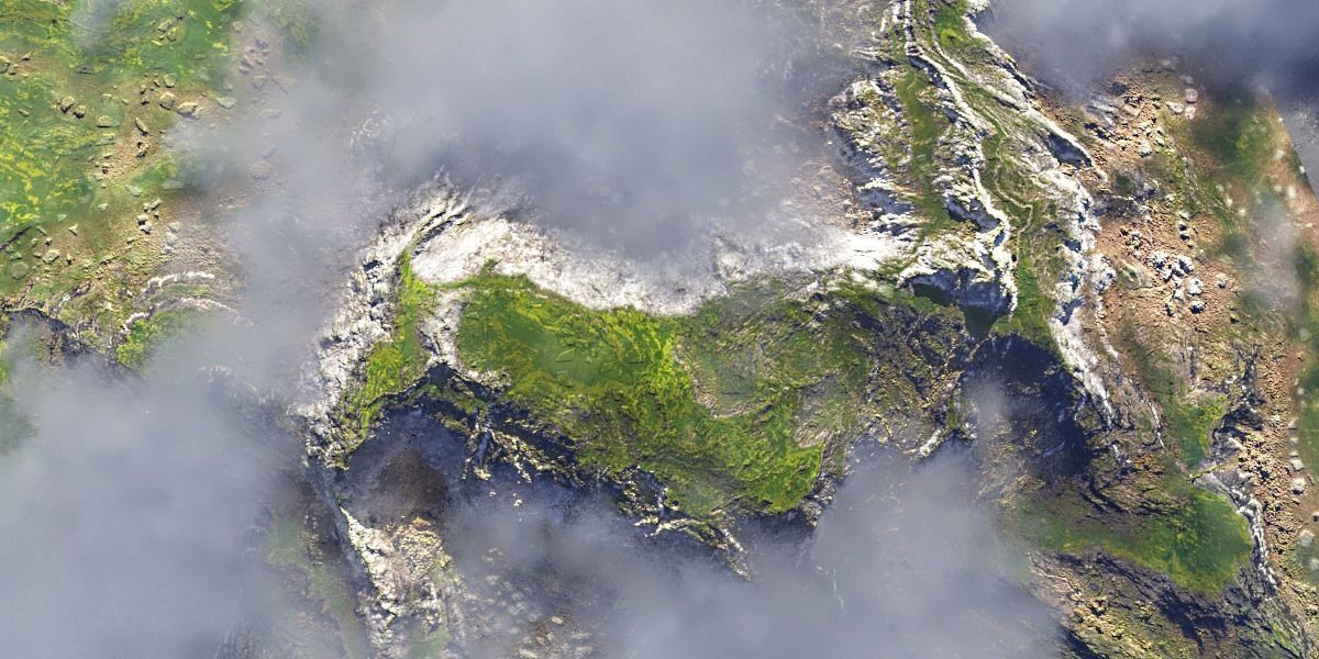 PBR Cinematic Highlands Landscape