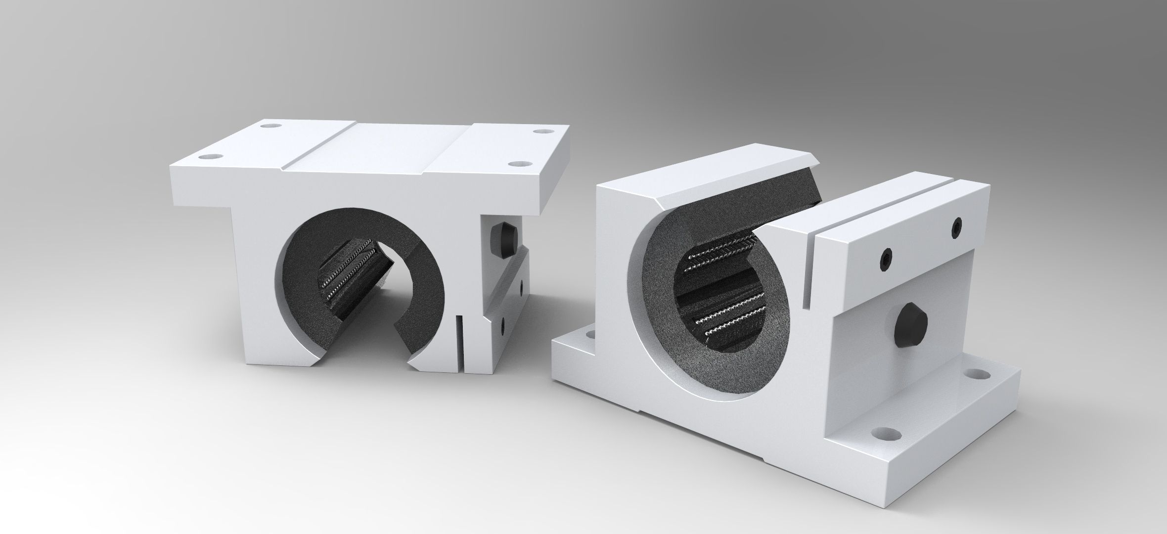 Linear Bearing free 3D Model