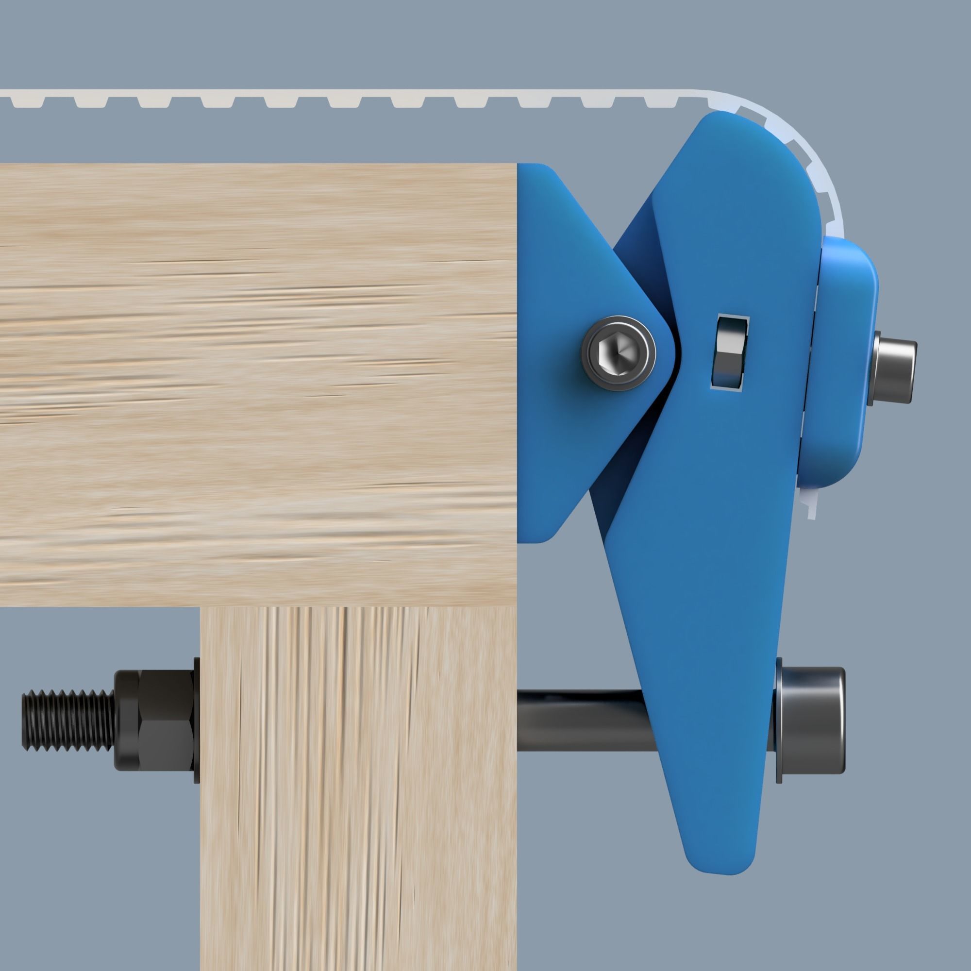 10T5 belt tensioner 3D model 3D printable | CGTrader