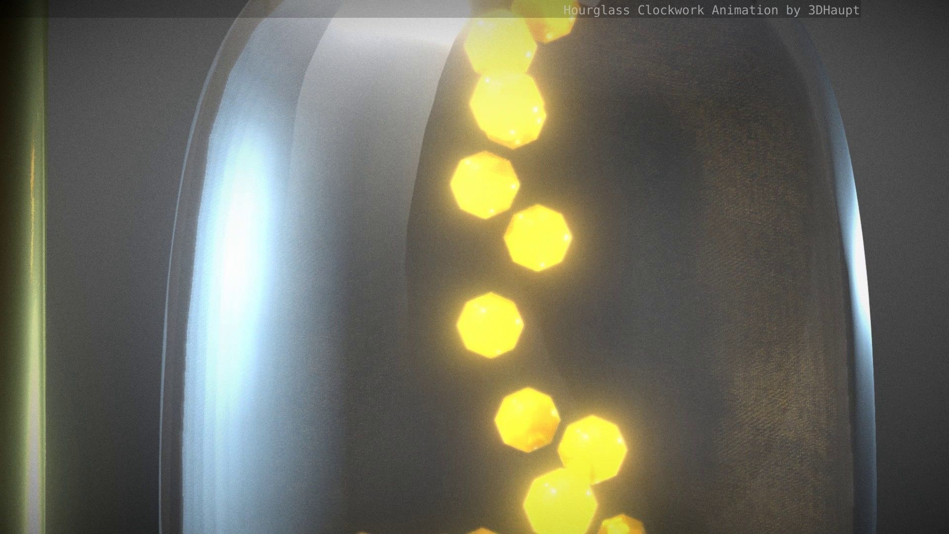 Hourglass Clockwork Animation free 3D model animated | CGTrader