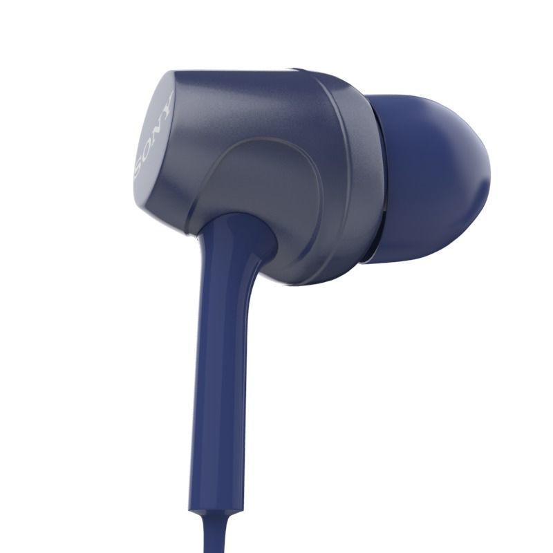 SONY MDR EX250APL EX MONITOR IN EAR HEADPHONE BLUE 3D model CGTrader