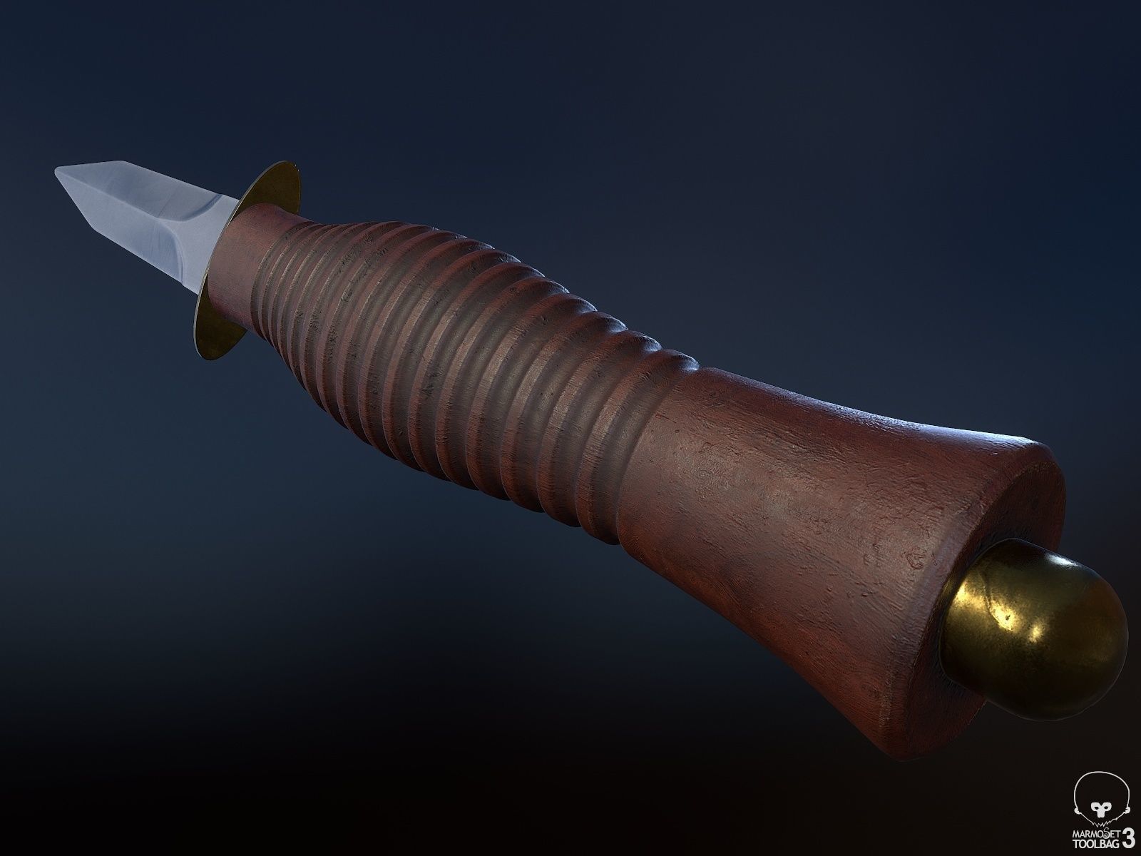 3D model Throwing Knife VR / AR / low-poly | CGTrader