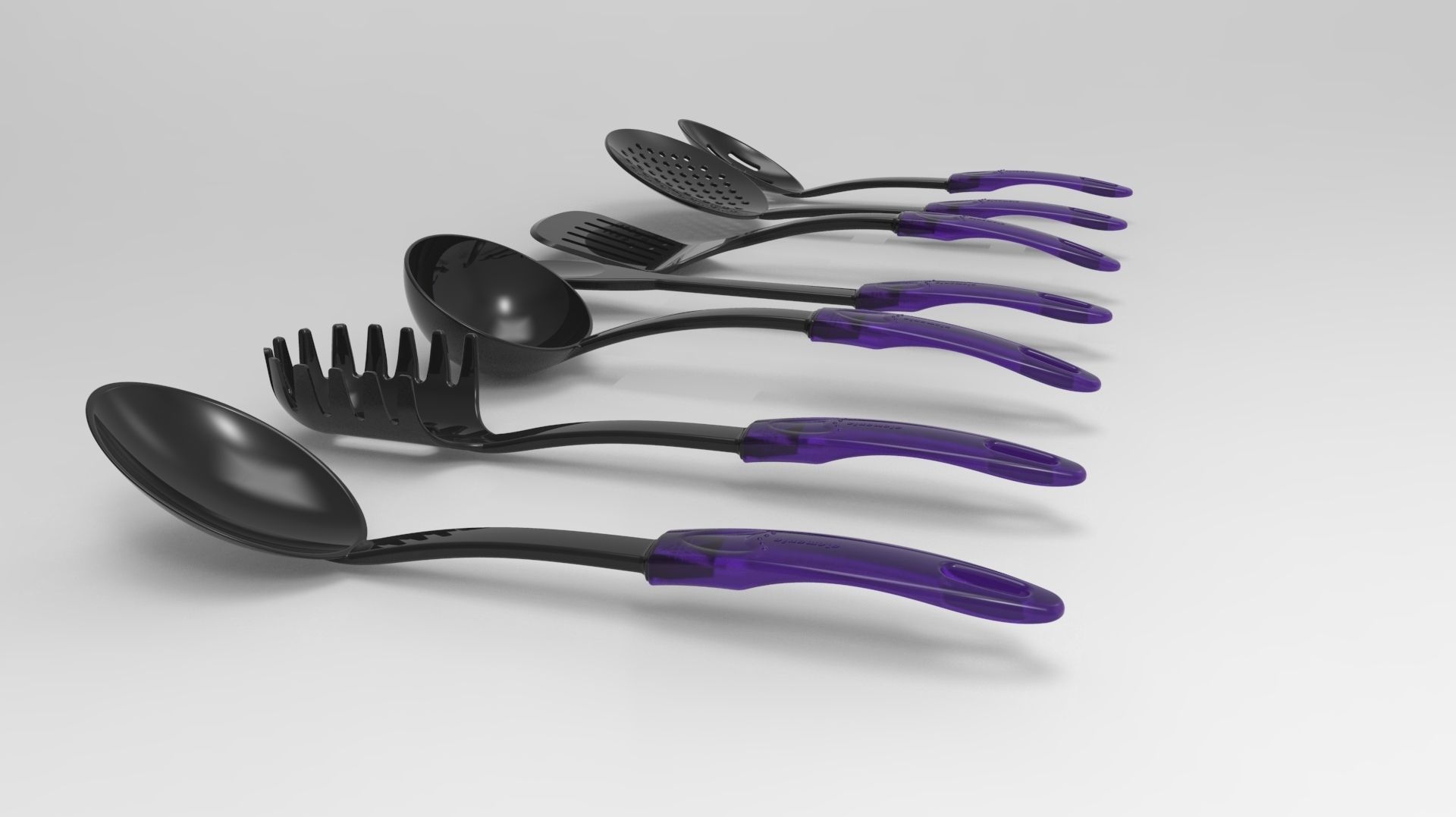 Kitchen utensils Free 3D model