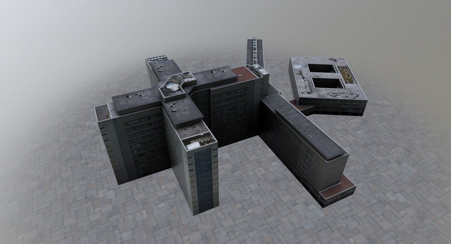 3D model Prague High Rise Pack VR / AR / low-poly | CGTrader
