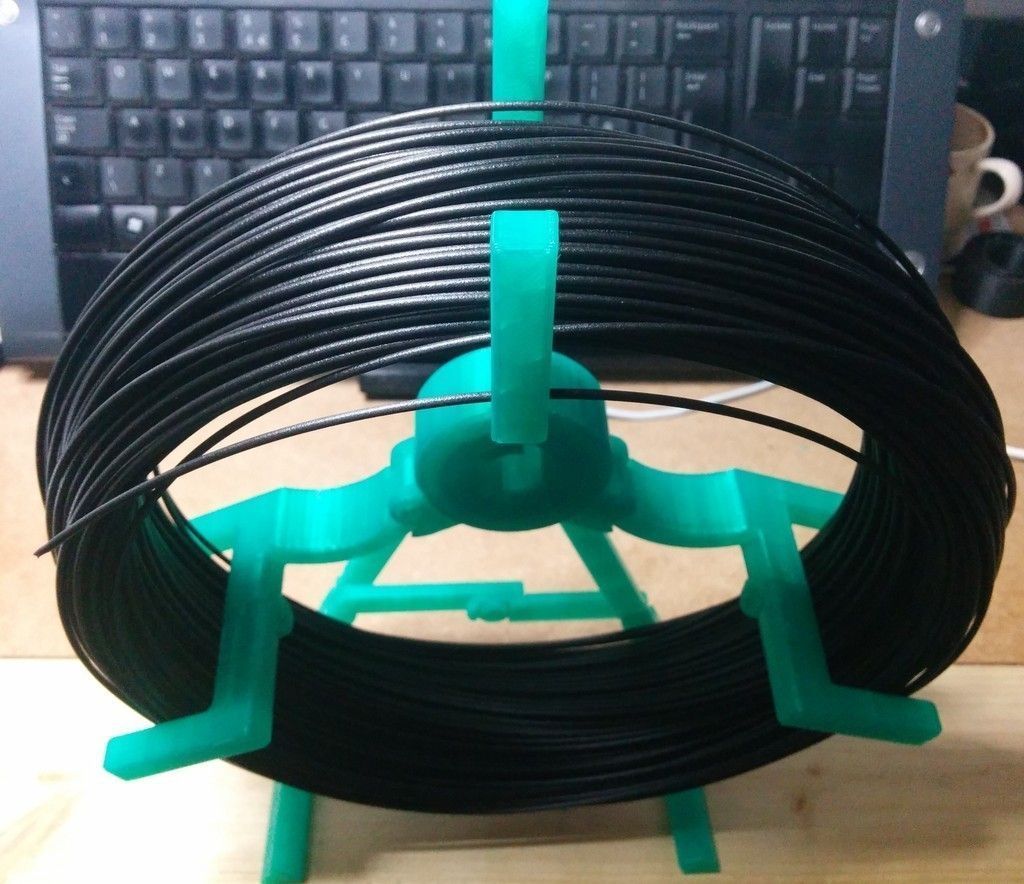 Folded Spool for Proto Pasta coiled filament Free 3D print model