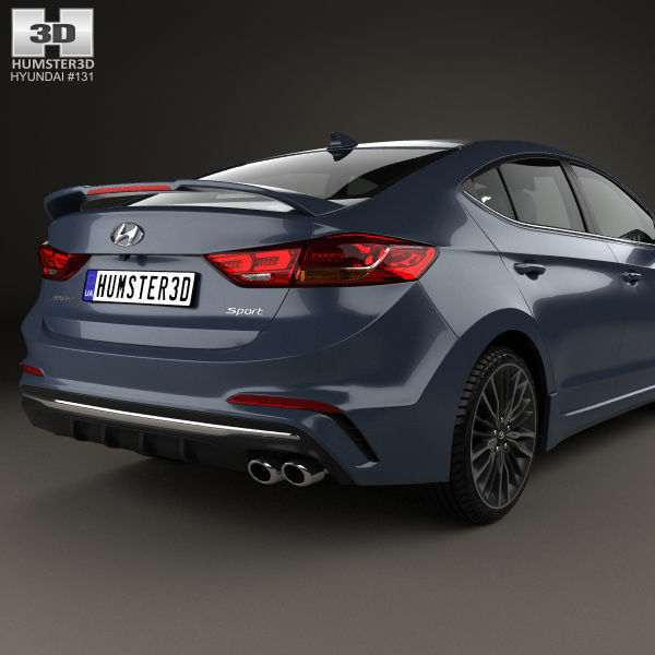 Hyundai Avante Sport 2017 Model Cgtrader Hyundai Avante Sport 2017 Model Max Obj Mtl S Fbx C4d Lwo Lw Lws 8