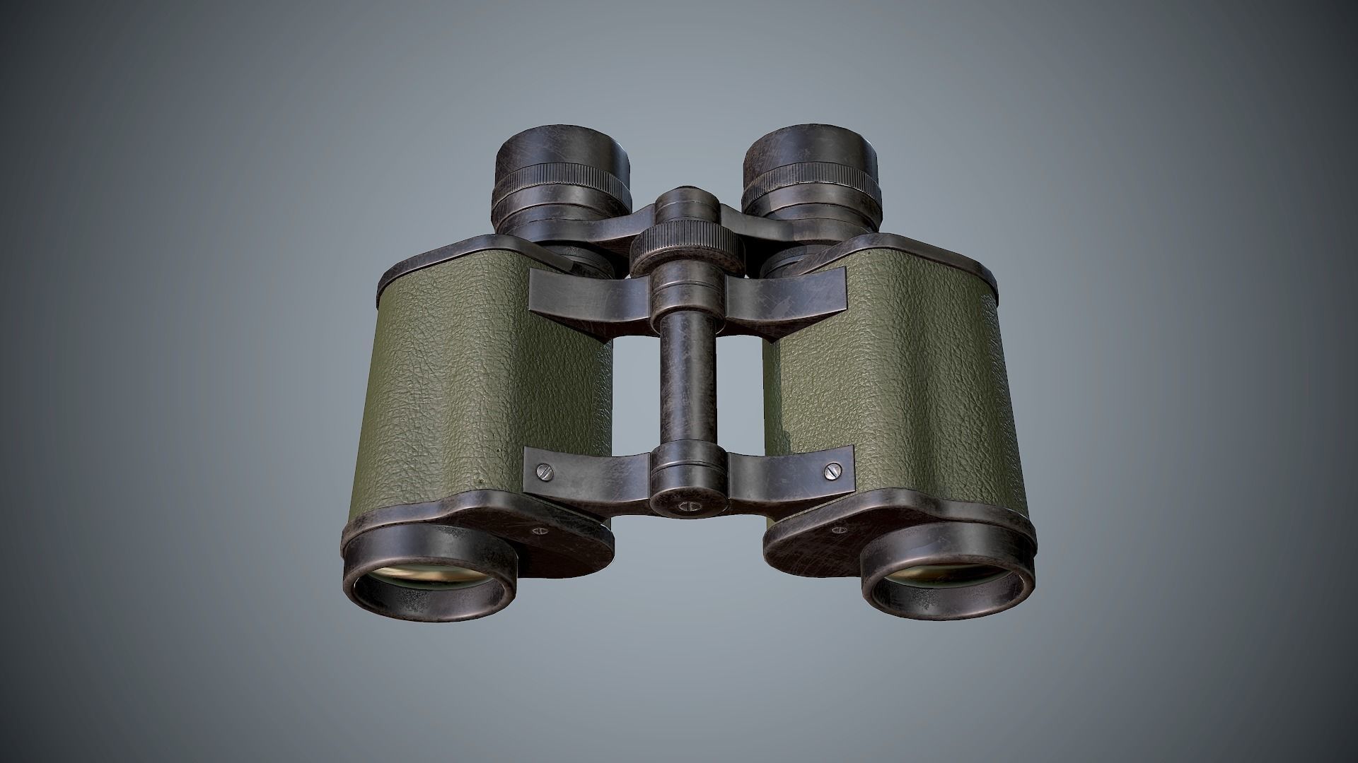 Binoculars 3D model gameready CGTrader