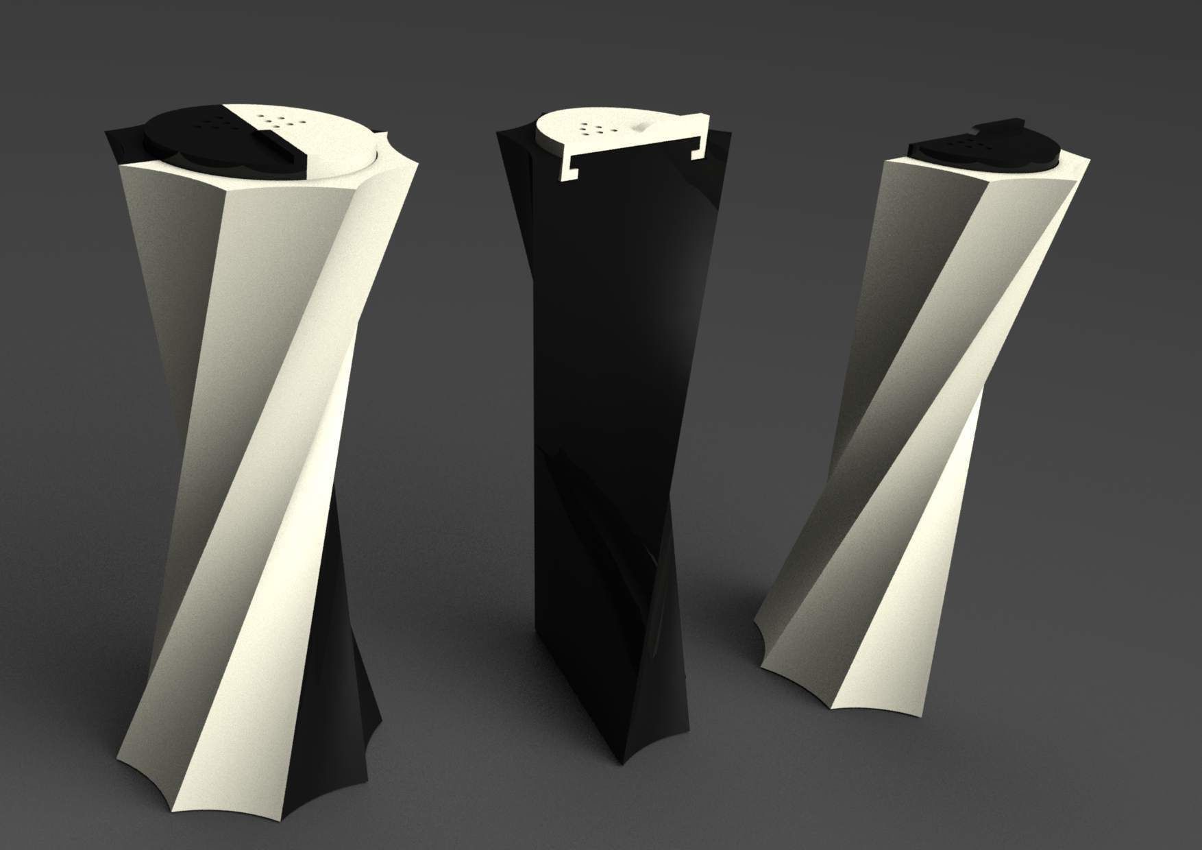 3D printable model Salt shaker 2 | CGTrader
