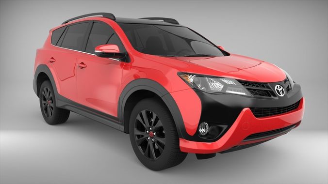 Toyota Rav4 2016 Model Cgtrader