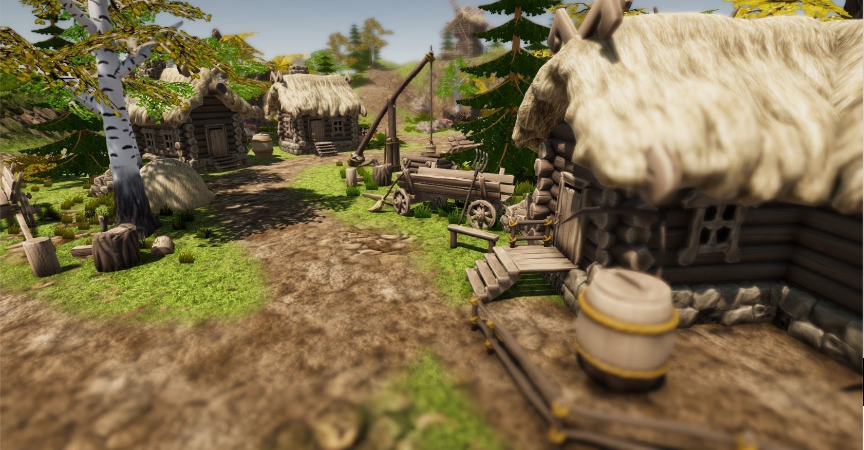 Stylized Village Construction Kit