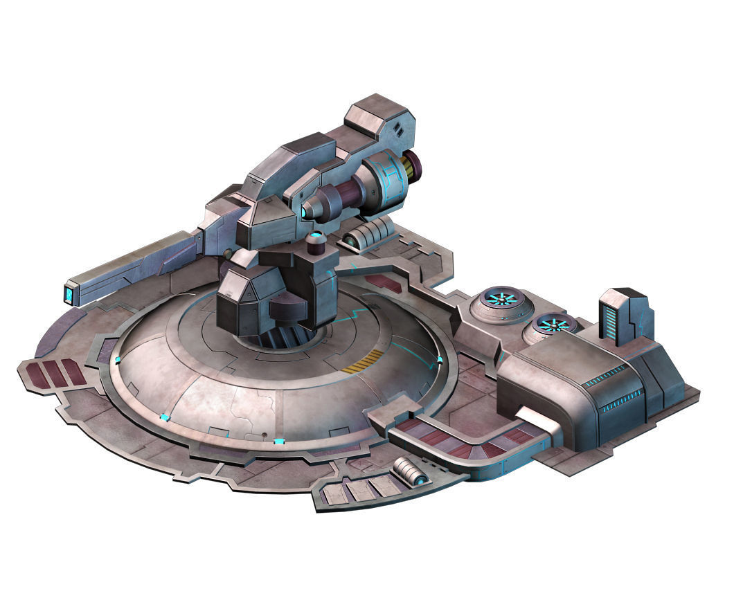 Mechanical Building - Fleet Turret 01