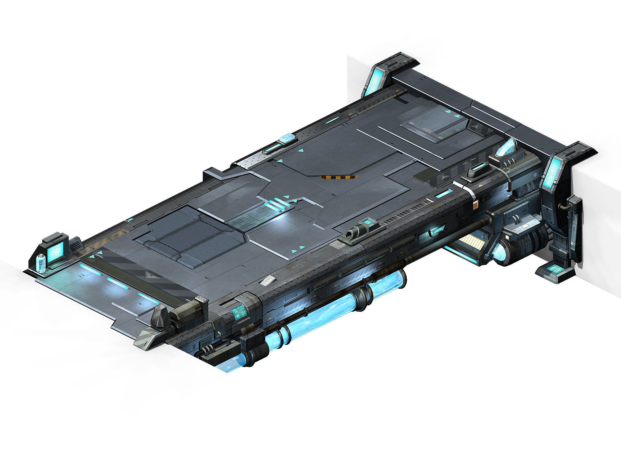 Space ship - bridge 02