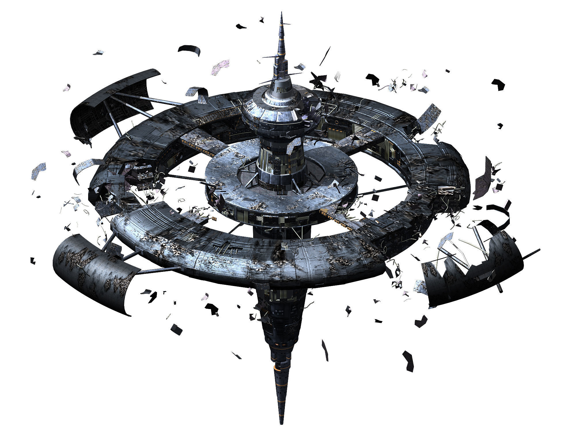 Satellite debris 03