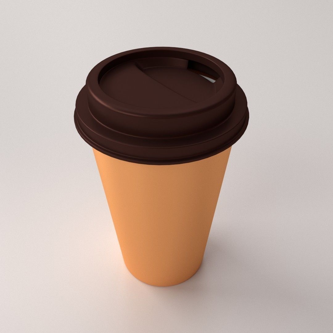 3D model Disposable Coffee Cup | CGTrader