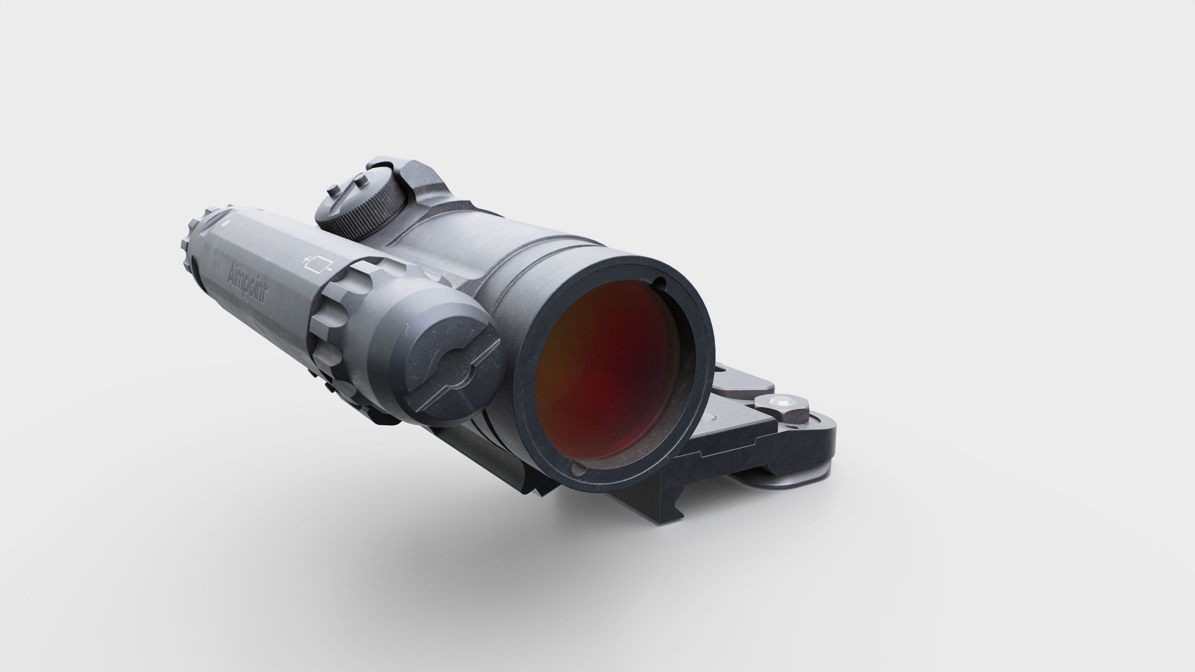 3D model Aimpoint CompM5 Red Dot Sight VR / AR / low-poly | CGTrader