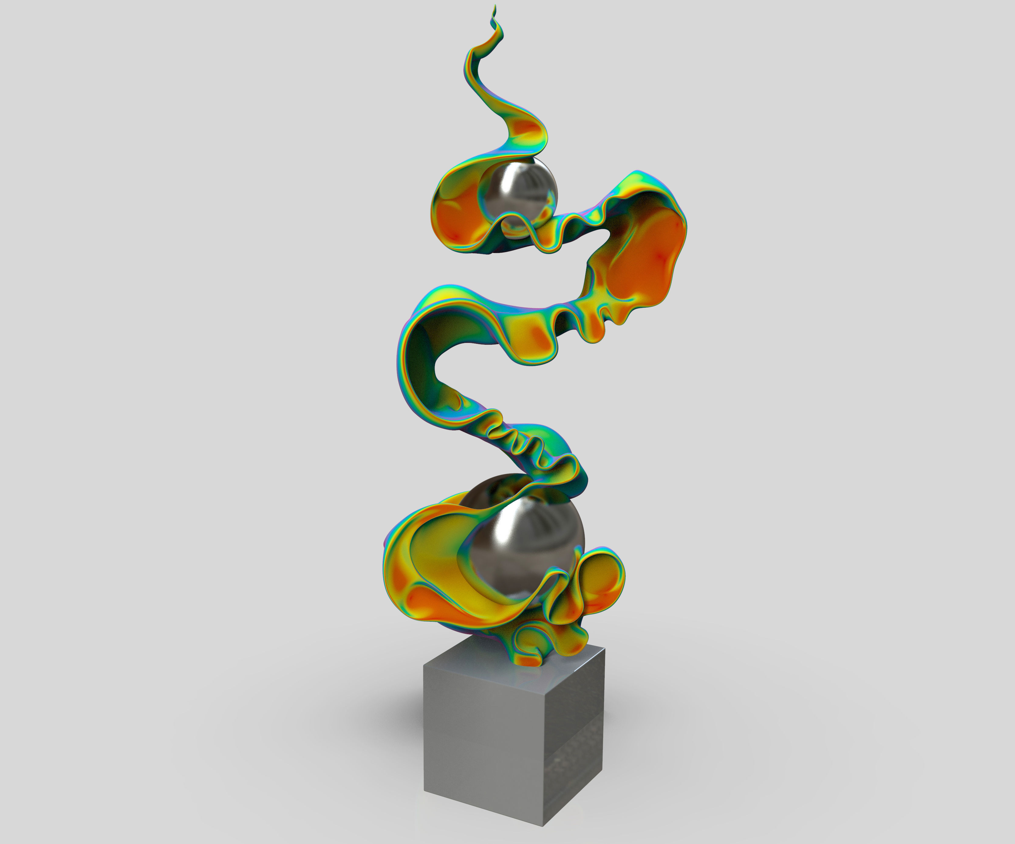 Sculpture free 3D model CGTrader
