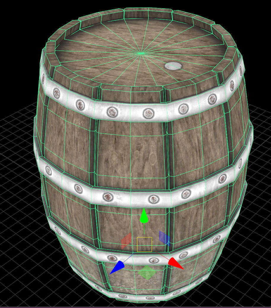 3D model Wooden Barrel - Game Ready - VR AR VR / AR / low-poly | CGTrader