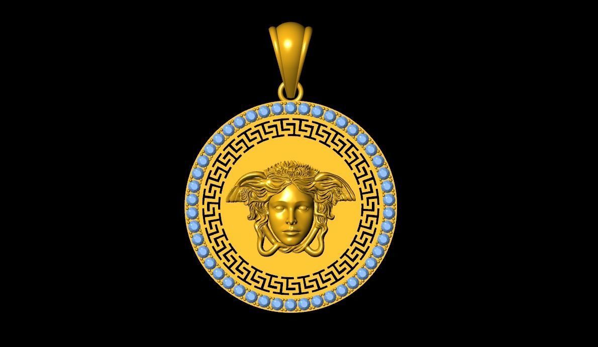 VERSACE PENDANT 3D print model