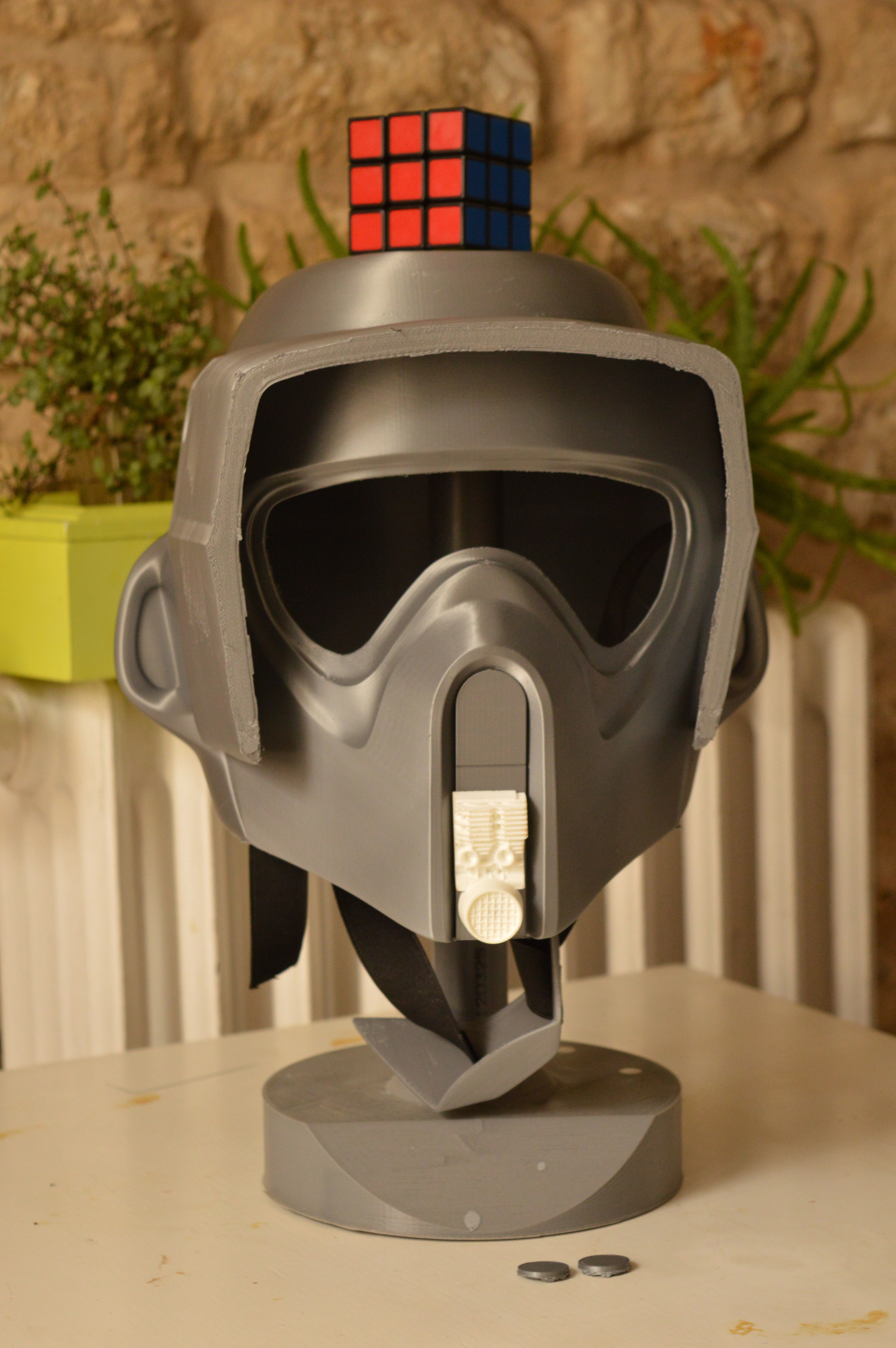 WEARABLE FULL SIZE STAR WARS SCOUT TROOPER HELMET JESUS SALMERON 3D