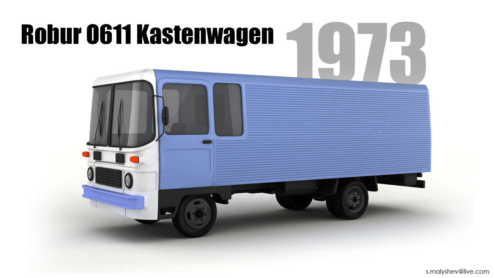 Robur O611 Kastenwagen and B26 Bus