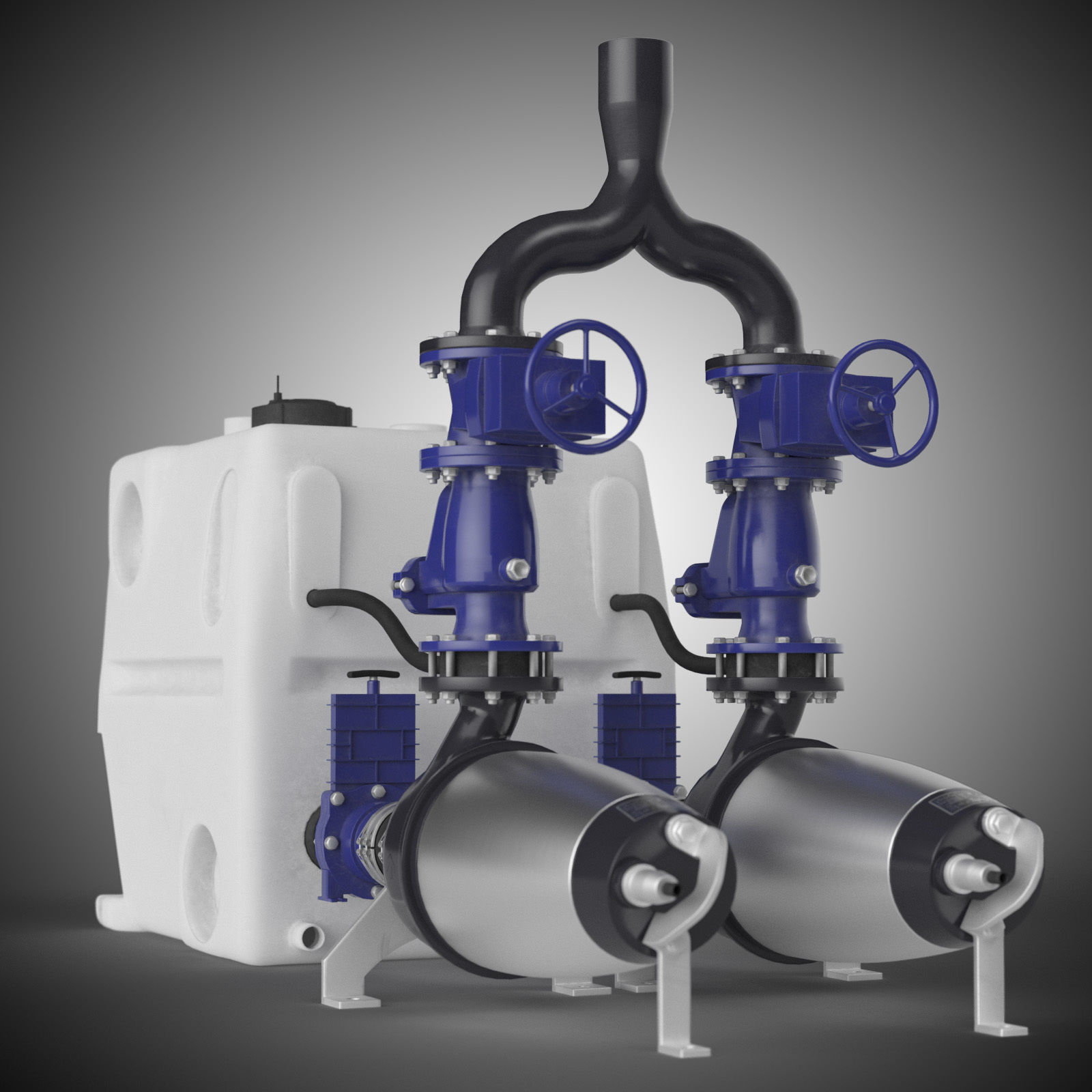 Grundfos multilift MDV pump with tank