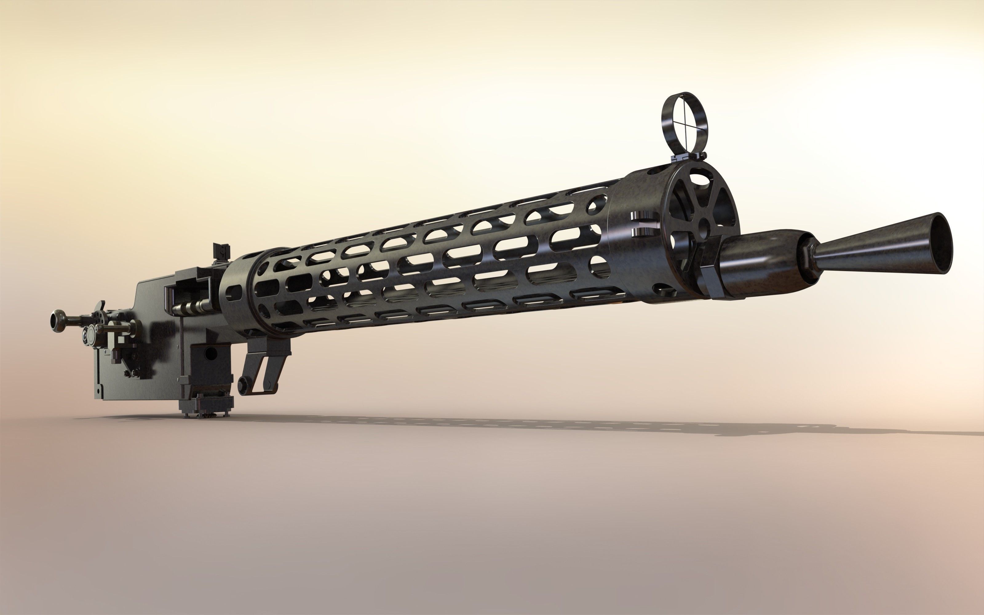 Kit De 2 Mitrailleuses Spandau LMG 08/15 Pour Maquettes D'avion 1:32 - Master - Non Peintes, En Métal Et Résine