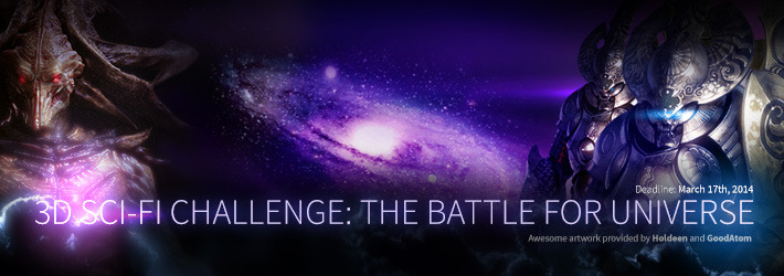 3D Sci-Fi Challenge: The Battle Is Over