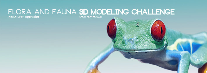 3D Flora & Fauna Modeling Challenge: Grow New Worlds!