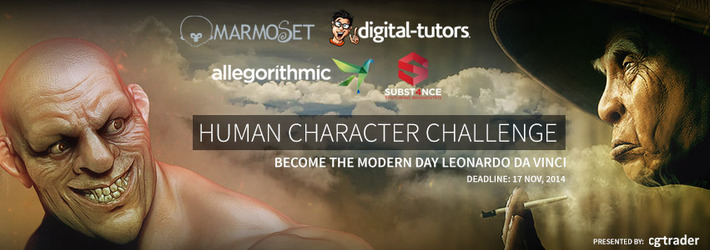 Human 3D Modeling Challenge: Become the Modern Day Leonardo da Vinci