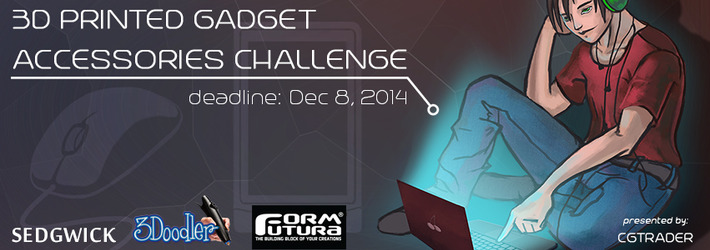 3D Printed Gadget Accessories Challenge