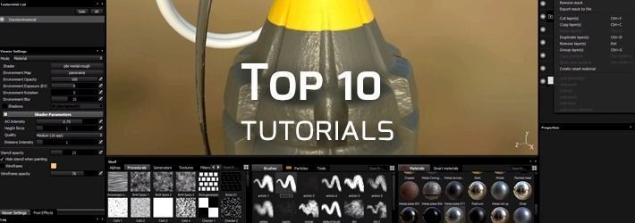 Top 10 Tutorials On CGTrader