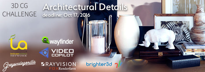CG Architectural Details Challenge Is Finished - Winners Revealed!